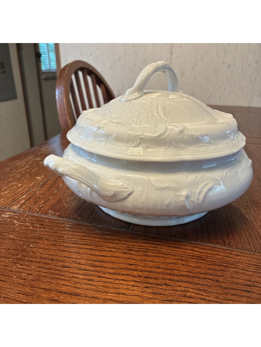 Rosenthal Sanssouci Vegetable Server White Porcelain Selb Germany Vintage Floral